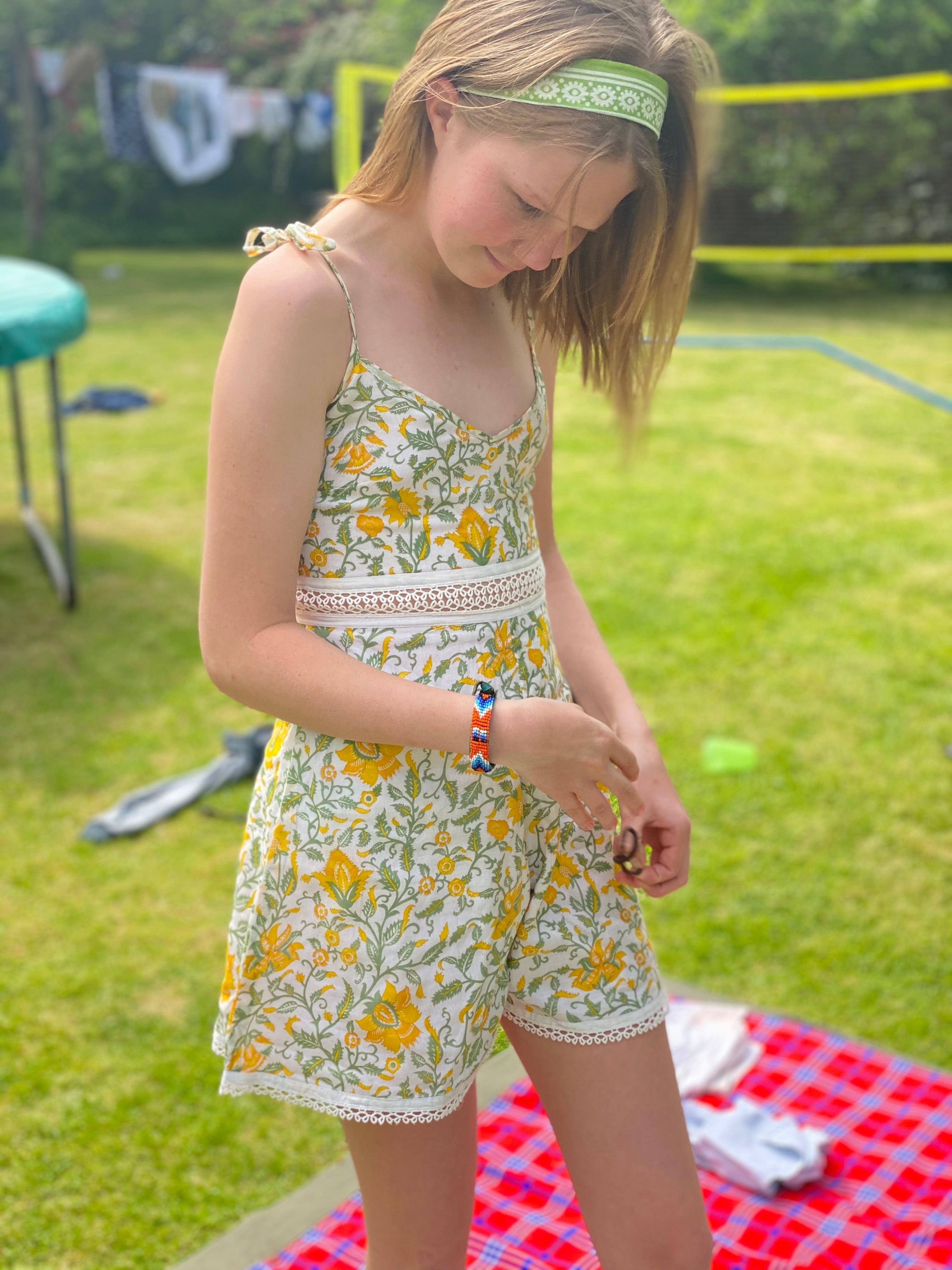 Playsuit - Spring Vine