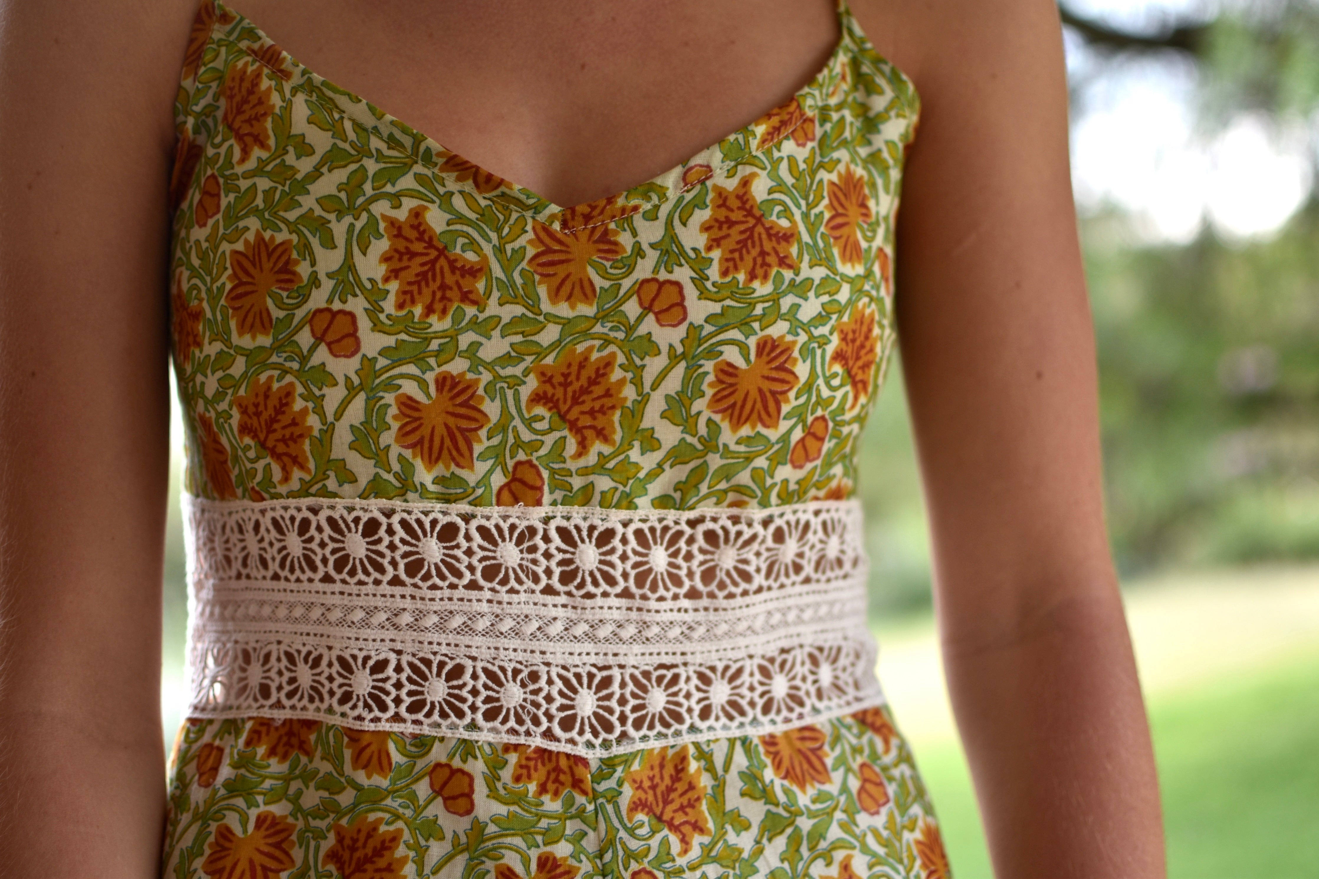 Playsuit - Autumn Leaf
