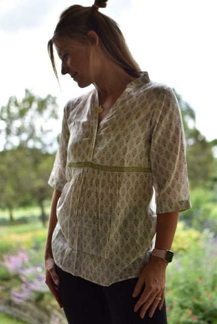 Carina Shirt Safari - Green