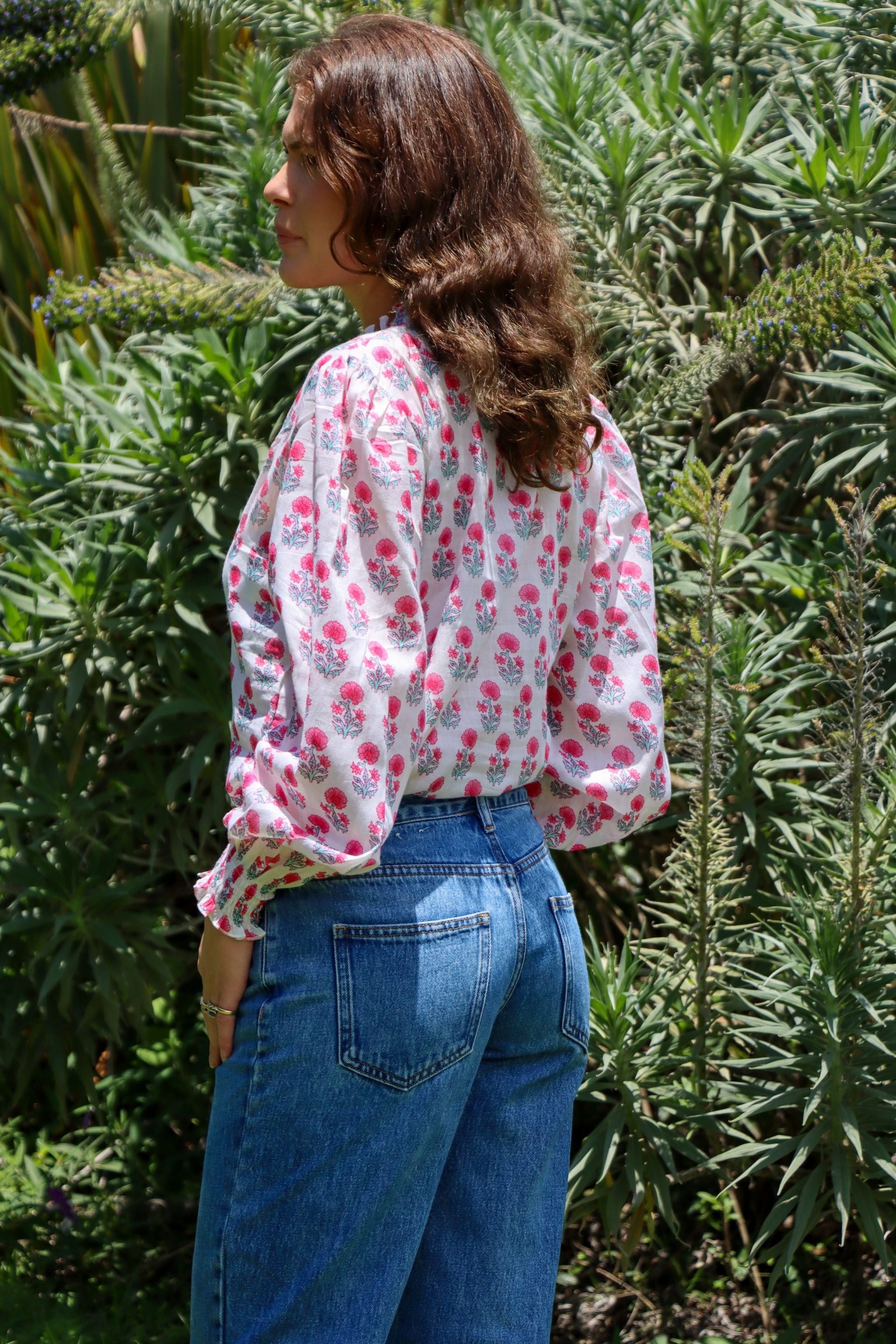 Kilifi tunic - coral reef bloom