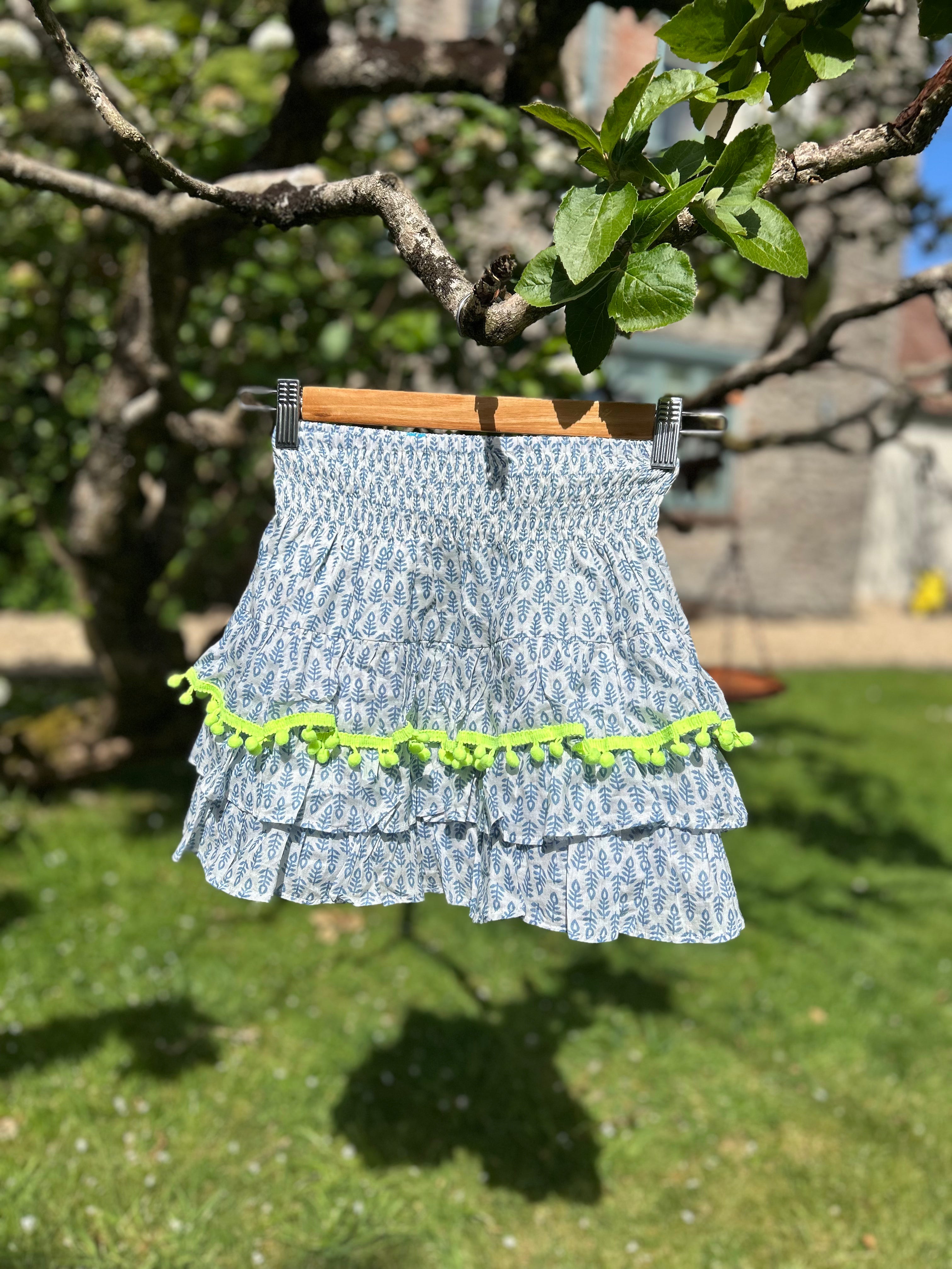 NEW! - RARA SKORT - blue with neon yellow