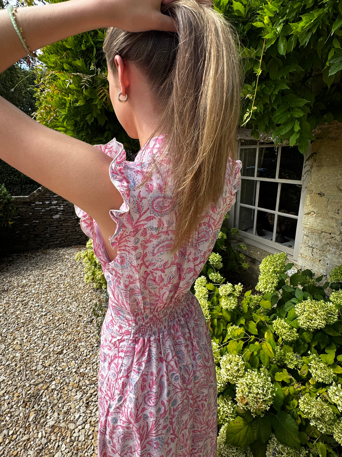 NEW! Sleeveless Maxi Dress - Soft Rose