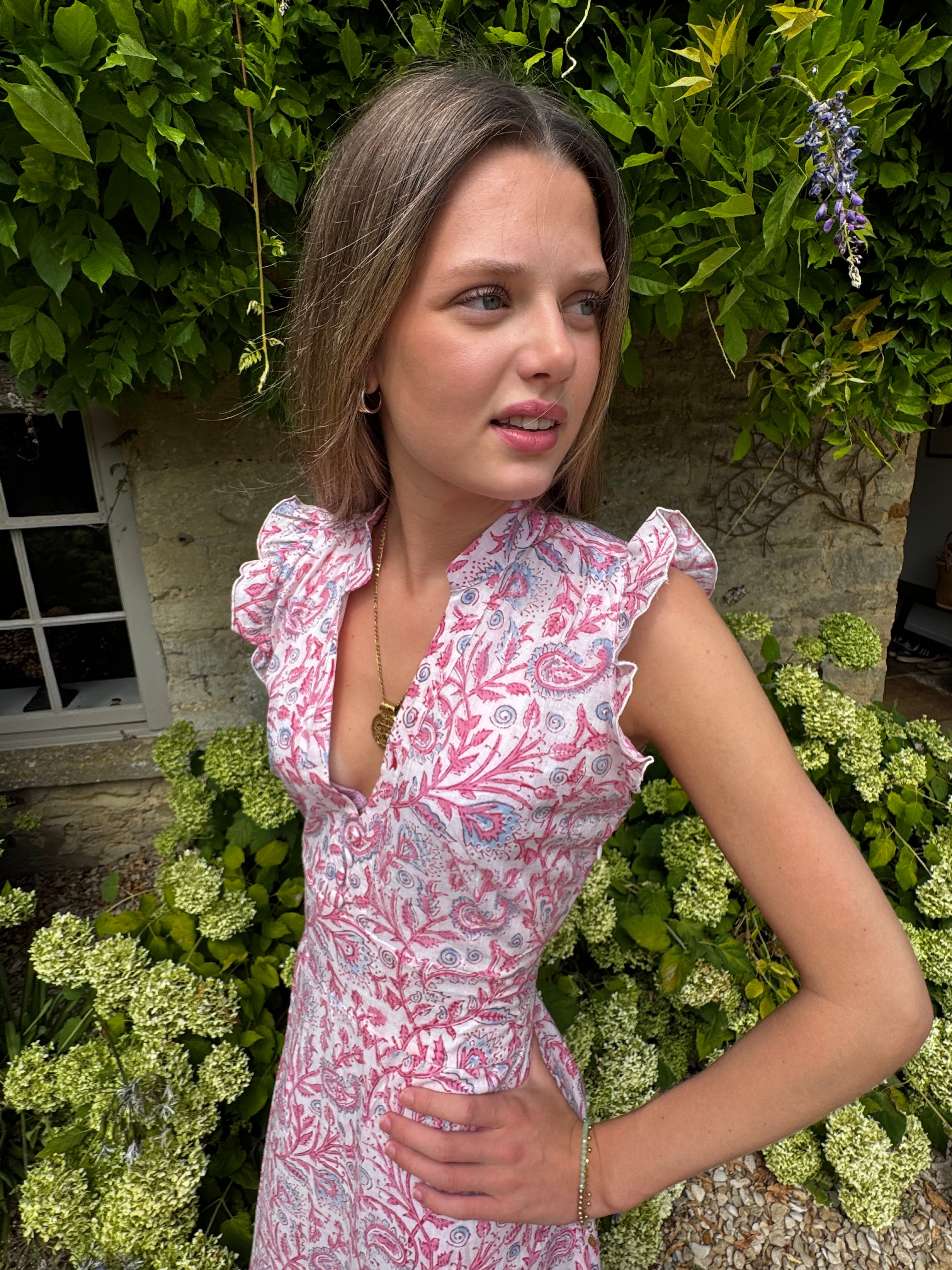 NEW! Sleeveless Maxi Dress - Soft Rose