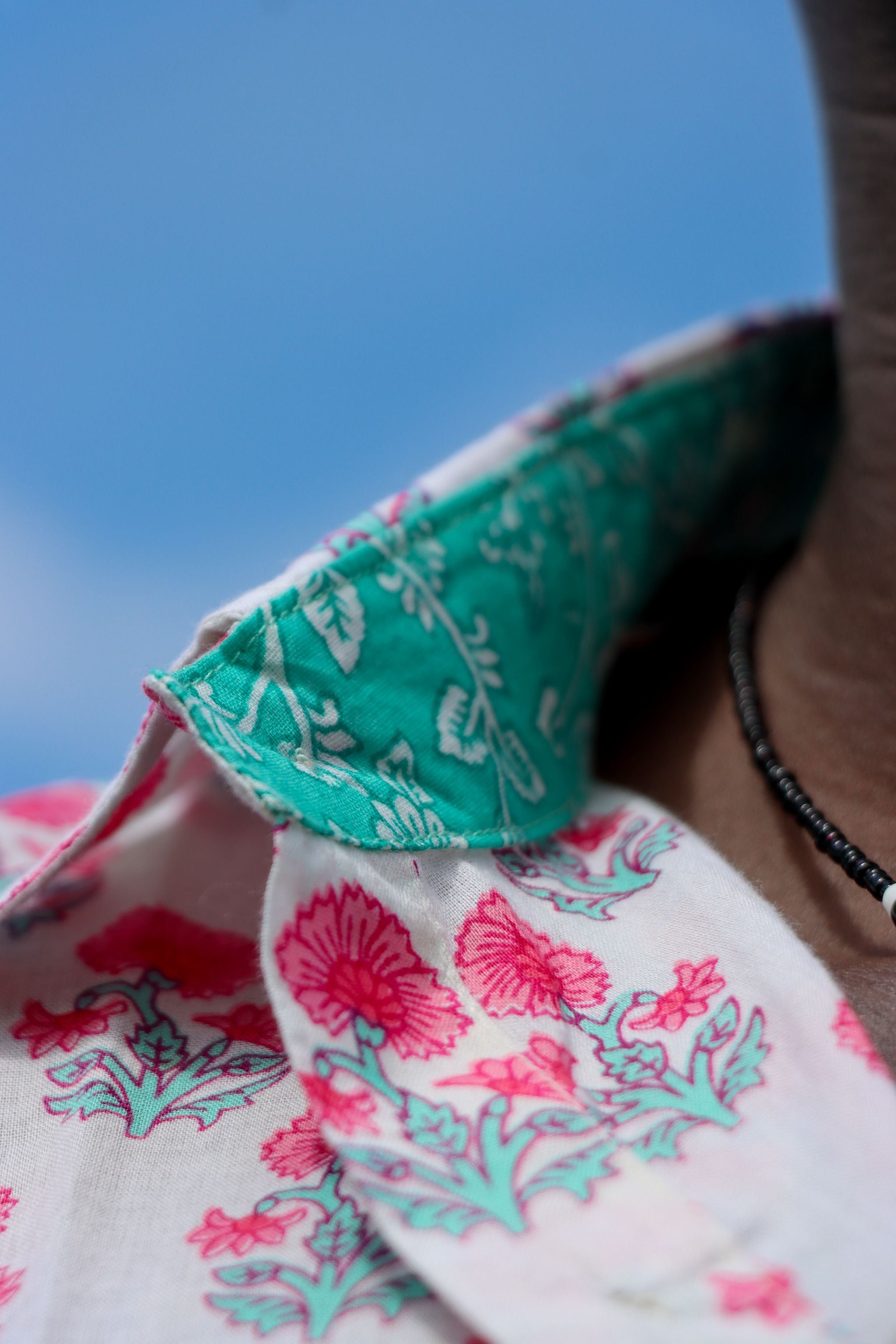 PRE-ORDER Classic Summer Shirt - coral reef bloom