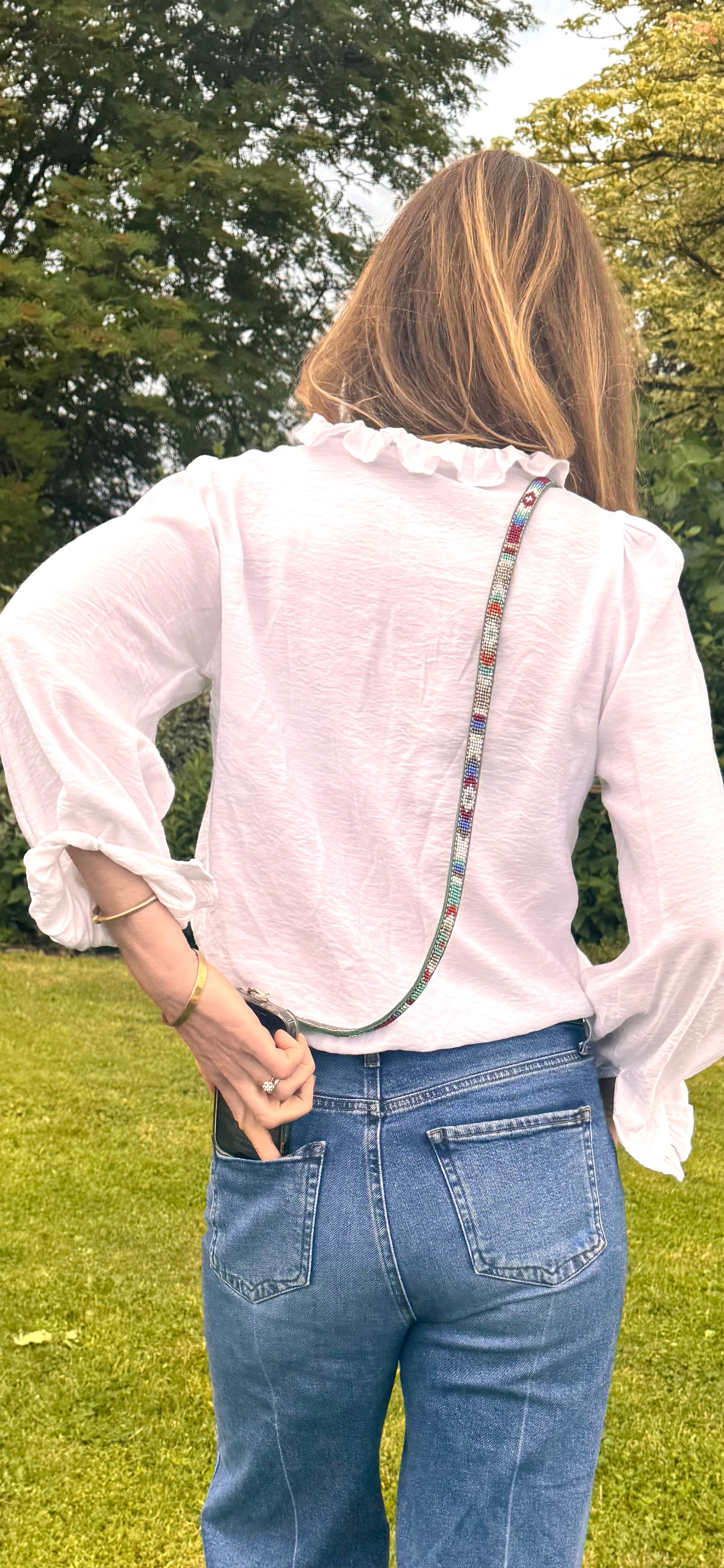 Phone strap - turquoise