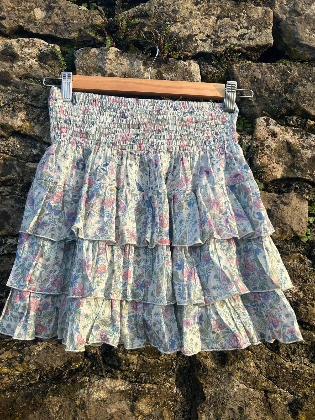 NEW! Rara Skort - mini pink and blue flowers