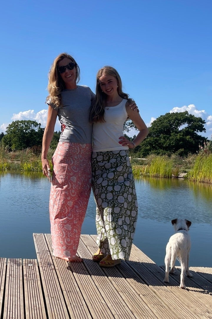 NEW! - CHYULU ZIP MAXI SKIRT - coral